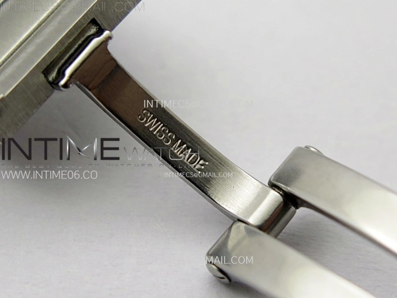 Tank Francaise Ladies 21.2mm SS 8848F 1:1 Best Edition Silver Dial on SS Bracelet Ronda Quartz